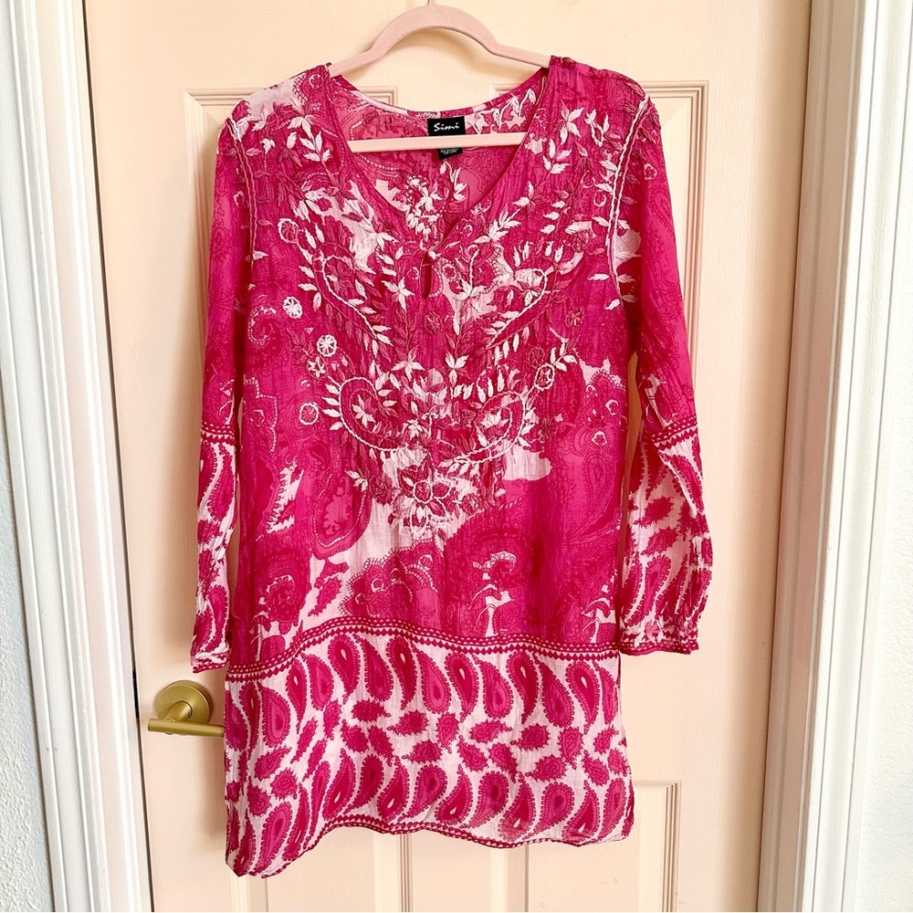 Pink Simi tunic